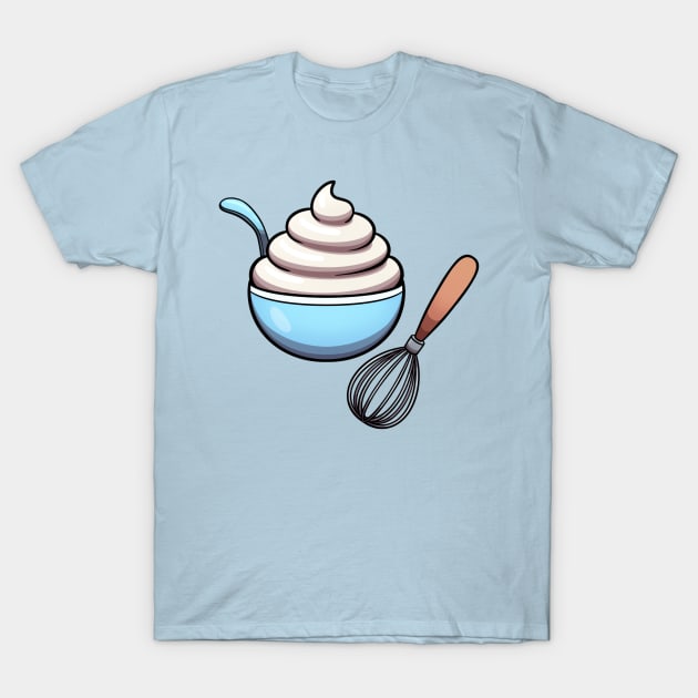 Whipped Cream T-Shirt by TheMaskedTooner